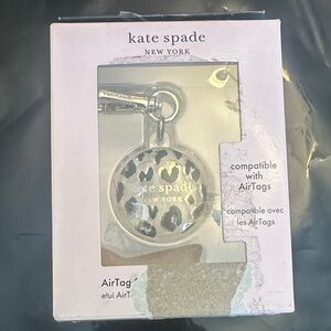 Kate Spade Leopard Print AirTag Case